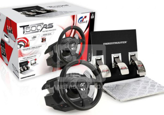 Illustration for article titled Thrustmaster's T500RS Is the Official Gran Turismo 5 Steering Wheel Controller